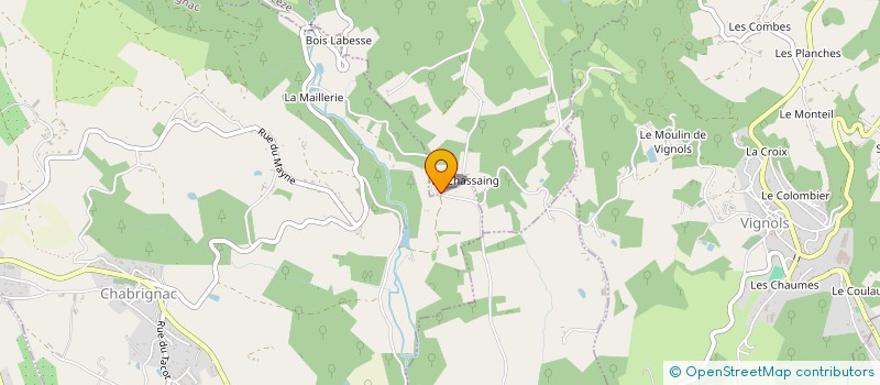 localisation de l'entreprise TREILLE SERVICES ET FORMATION à SAINT-SORNIN-LAVOLPS
