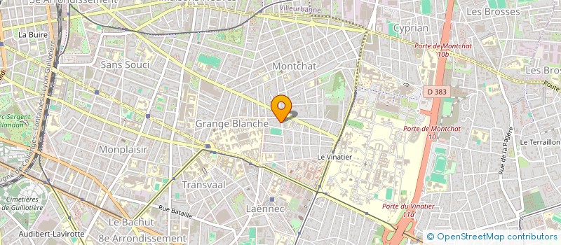 localisation de l'entreprise TREILLES ET GOURMETS à LYON