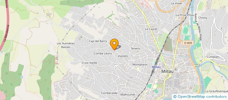 localisation de l'entreprise TREILLET IMMOBILIERE  MILLAU