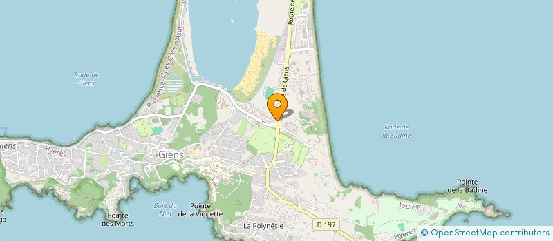 localisation de l'entreprise TREIZ'UN à HYERES