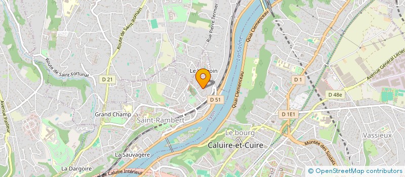 localisation de l'entreprise TREIZAN à LYON