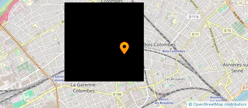 localisation de l'entreprise TREIZE à LA GARENNE-COLOMBES