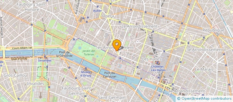 localisation de l'entreprise TREIZE à PARIS