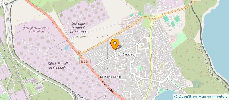 localisation de l'entreprise TREIZE A LA MODE à FOS-SUR-MER