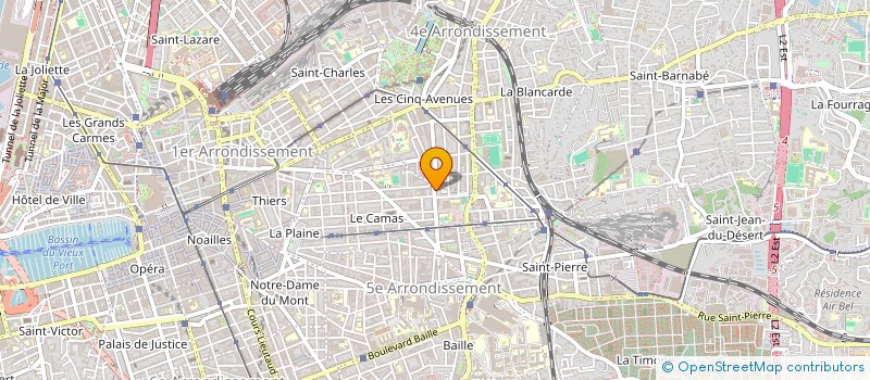 localisation de l'entreprise TREIZE CLUB à MARSEILLE