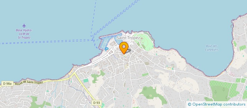 localisation de l'entreprise TREIZE EN JOUETS à SAINT-TROPEZ