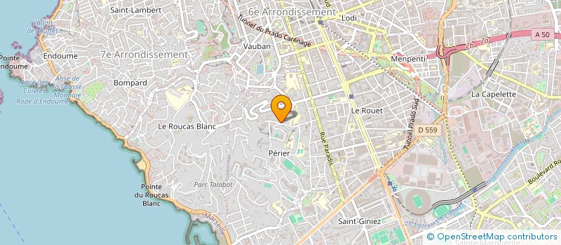 localisation de l'entreprise TREIZE EN SCENE à MARSEILLE