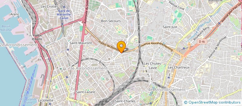 localisation de l'entreprise TREIZE GOURMET à MARSEILLE