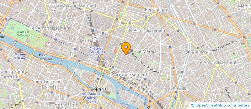 localisation de l'entreprise TREIZE PILOT à PARIS