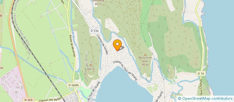 localisation de l'entreprise TREIZOR CORP  ISTRES