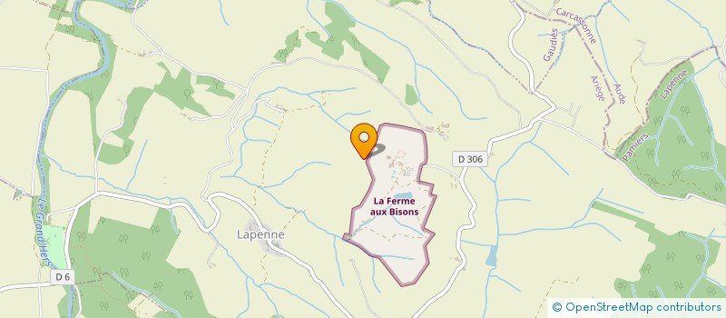 localisation de l'entreprise TREK-ETIC à ROUMENGOUX