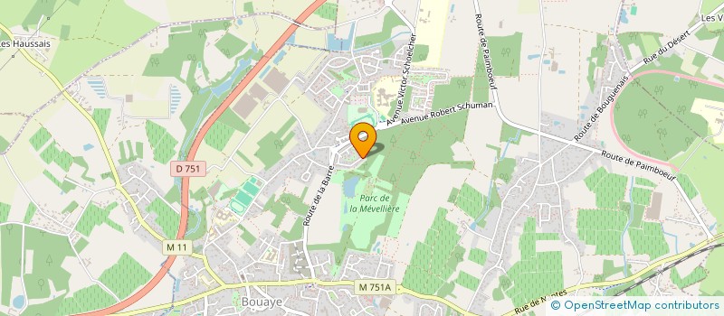 localisation de l'entreprise TREK'OLOR  BOUAYE