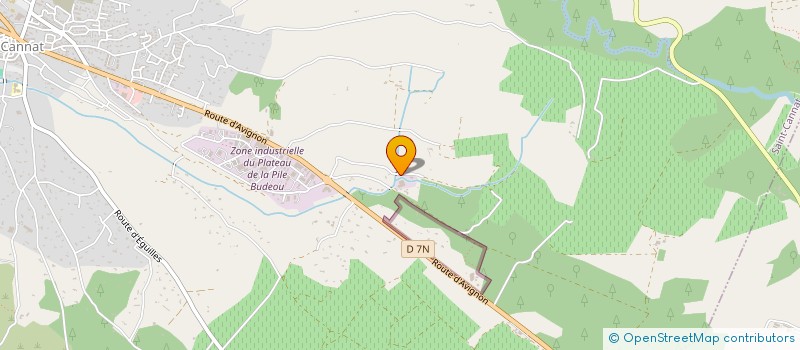 localisation de l'entreprise TREKKING à SAINT-CANNAT