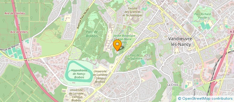 localisation de l'entreprise TREKYTE  VANDUVRE-LES-NANCY