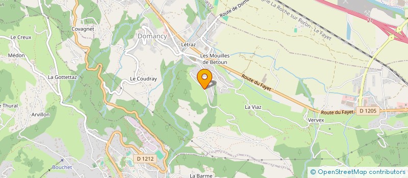 localisation de l'entreprise TRELASTAT  DOMANCY