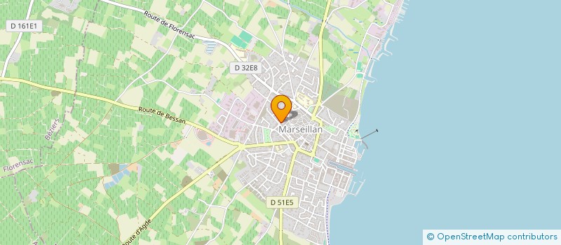 localisation de l'entreprise TRELEASE DOHERTY & BAILEY à MARSEILLAN