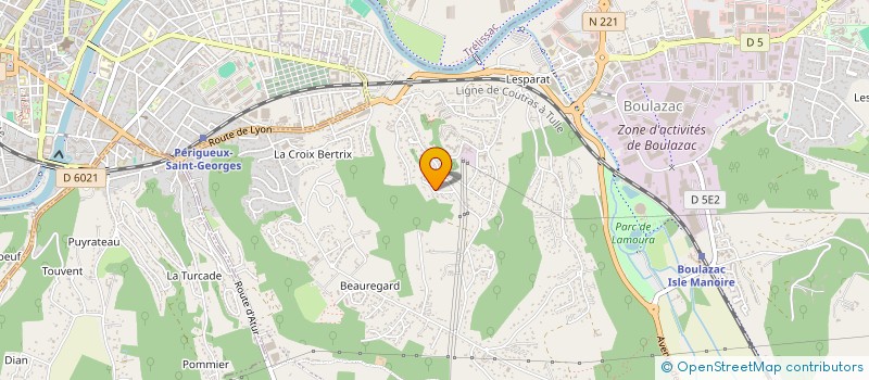 localisation de l'entreprise TRELIDIS à TRELISSAC