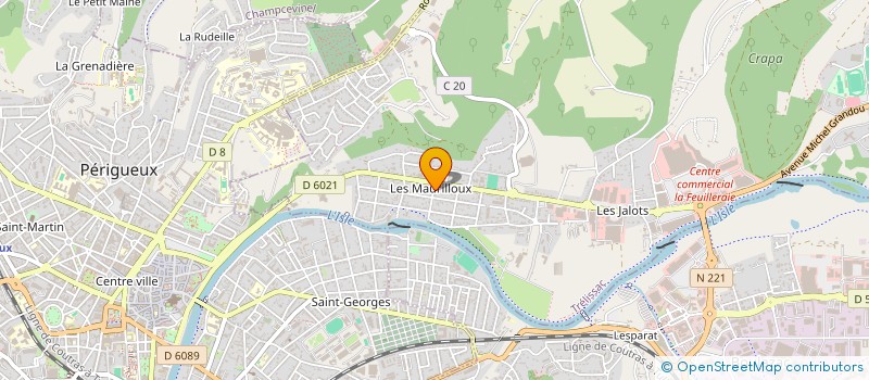 localisation de l'entreprise TRELIDIS à TRELISSAC