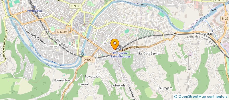 localisation de l'entreprise TRELISSAC MULTI BOXE  PERIGUEUX