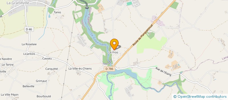 localisation de l'entreprise TRELL'RENOVATION  LAMBALLE-ARMOR