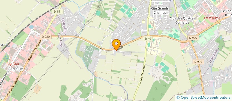 localisation de l'entreprise TRELLECAN  CHATEAUROUX
