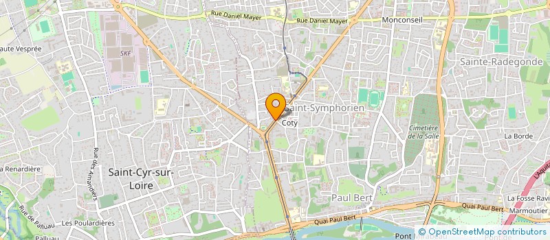 localisation de l'entreprise TREM-A2  TOURS