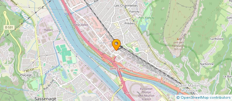 localisation de l'entreprise TREMA  SAINT-EGREVE