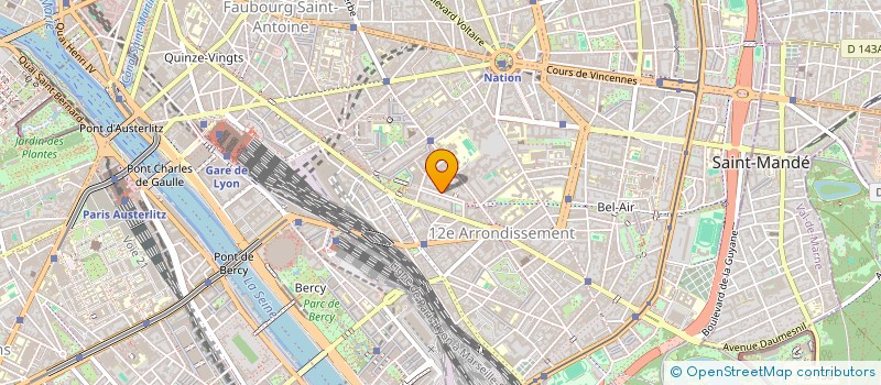 localisation de l'entreprise TREMA  PARIS