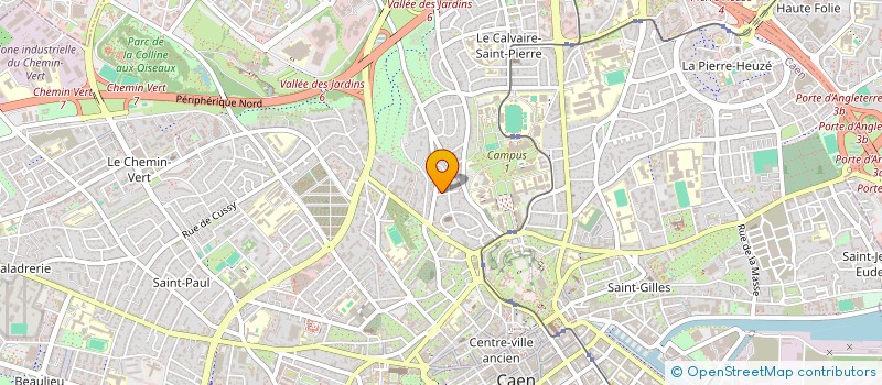 localisation de l'entreprise TREMA à CAEN