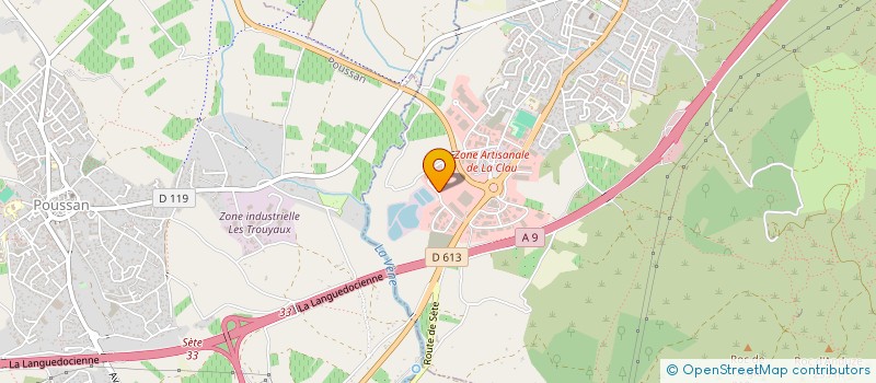 localisation de l'entreprise TREMA  GIGEAN