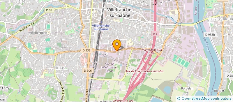 localisation de l'entreprise TREMA à VILLEFRANCHE-SUR-SAONE