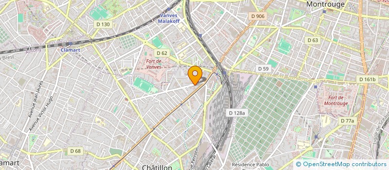 localisation de l'entreprise TREMA à CHATILLON