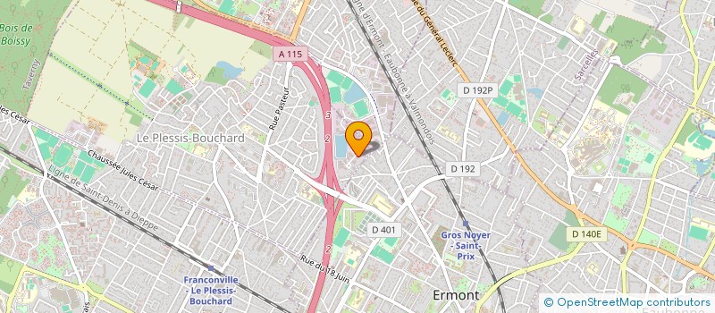 localisation de l'entreprise TREMA INSTRUMENTS à LE PLESSIS-BOUCHARD