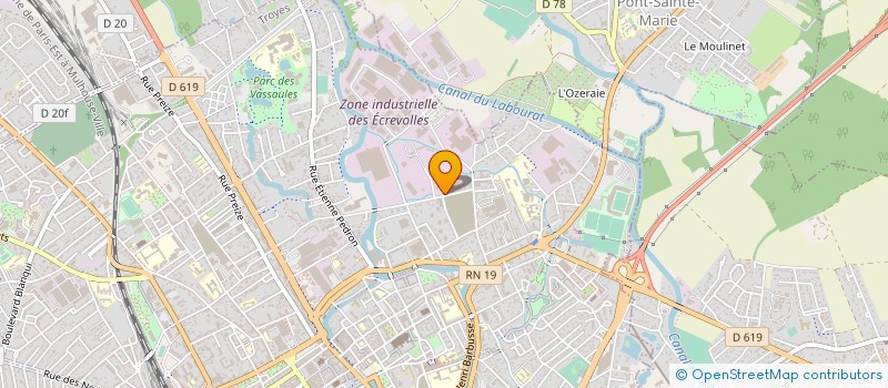 localisation de l'entreprise TREMA MULTITECHNIQUE à TROYES