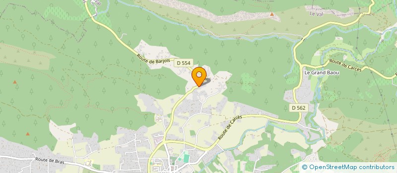 localisation de l'entreprise TREMAIL  LE VAL