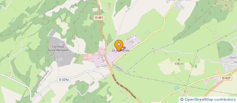 localisation de l'entreprise TREMAIL LOGISTICS  LE BELIEU