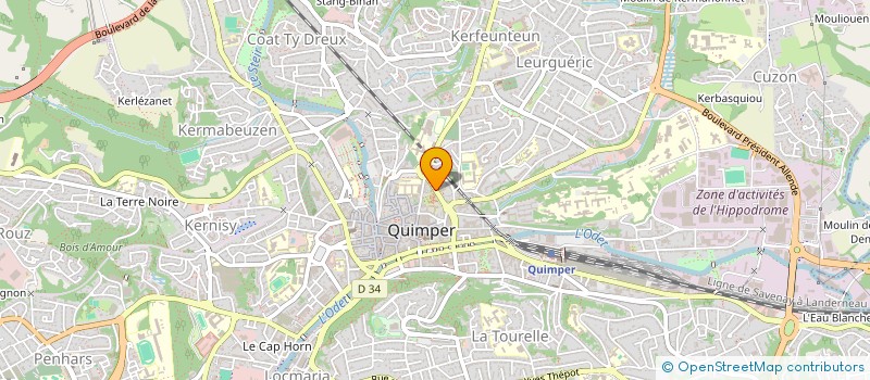 localisation de l'entreprise TREMARK FRANCE à QUIMPER