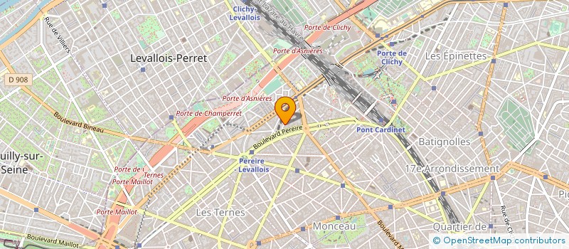 localisation de l'entreprise TREMAU  PARIS