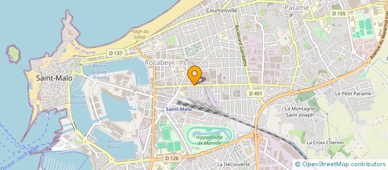 localisation de l'entreprise TREMAUDAN  SAINT-MALO