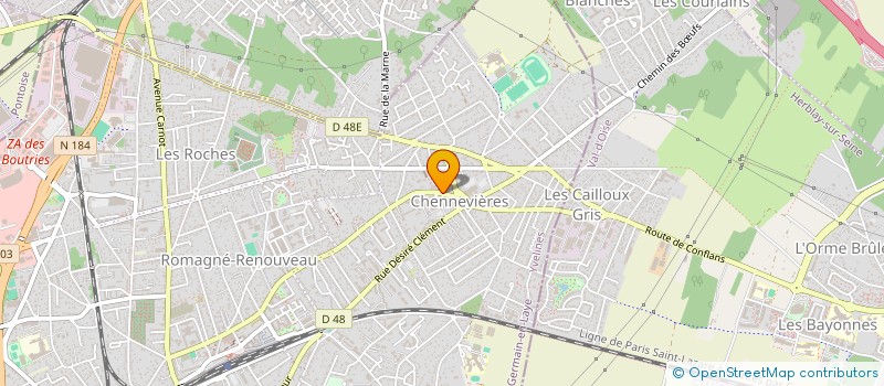 localisation de l'entreprise TREMBLAY DARRIGRAND  CONFLANS-SAINTE-HONORINE