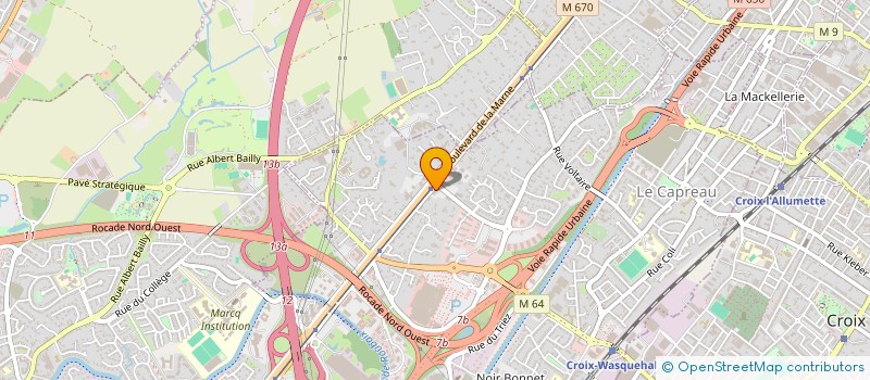 localisation de l'entreprise TREMBLAY INVEST  WASQUEHAL