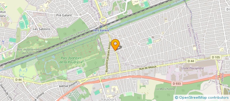 localisation de l'entreprise TREMBLAY POULET  TREMBLAY-EN-FRANCE