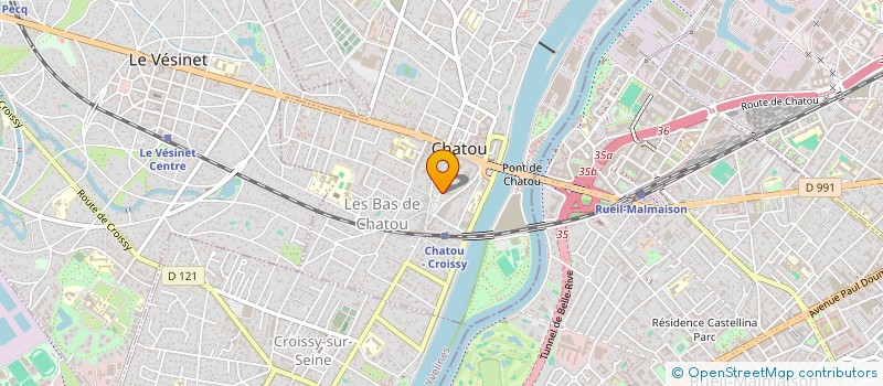 localisation de l'entreprise TREMBLAY SALENGRO ARDENNES  CHATOU