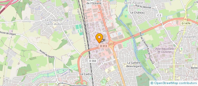 localisation de l'entreprise TREMBLAYE DISTRIBUTION à LE MANS