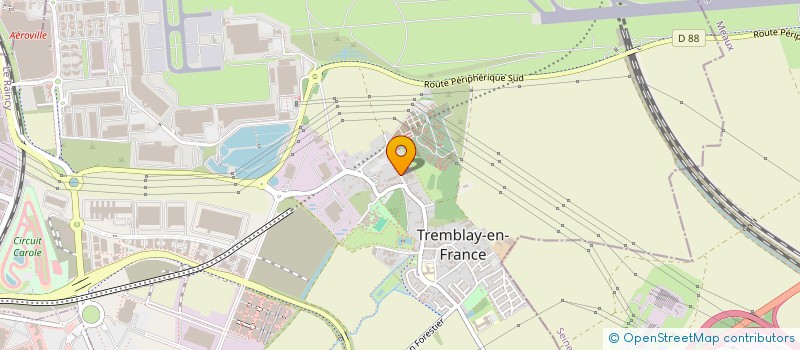 localisation de l'entreprise TREMBLIMMO à TREMBLAY-EN-FRANCE