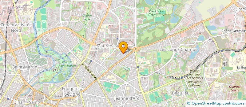 localisation de l'entreprise TREMELIN  RENNES