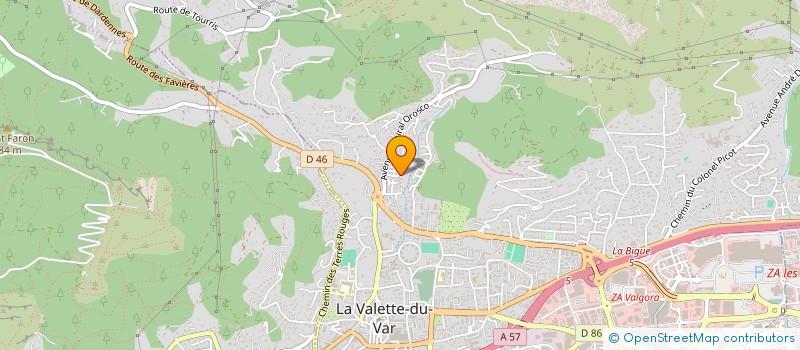 localisation de l'entreprise TREMIE à LA VALETTE-DU-VAR