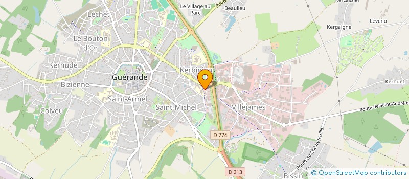 localisation de l'entreprise TREMINVEST à PORNICHET