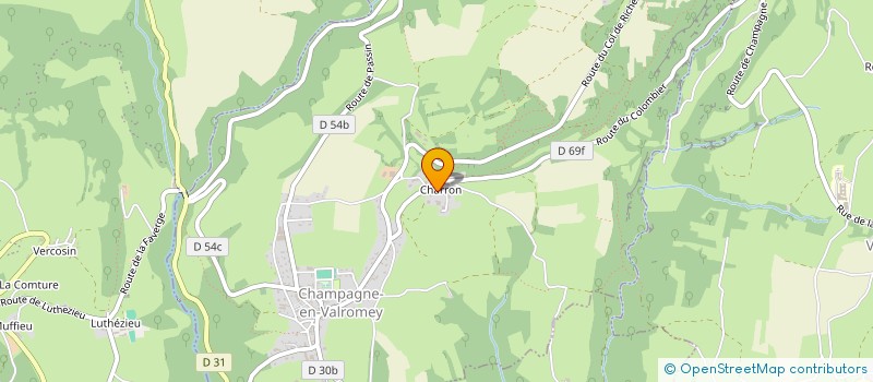 localisation de l'entreprise TREMO EURL  ARVIERE-EN-VALROMEY