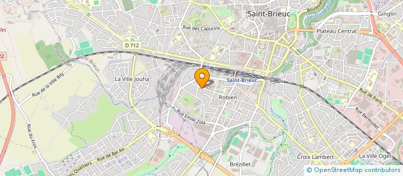 localisation de l'entreprise TREMO.LOC à SAINT-BRIEUC